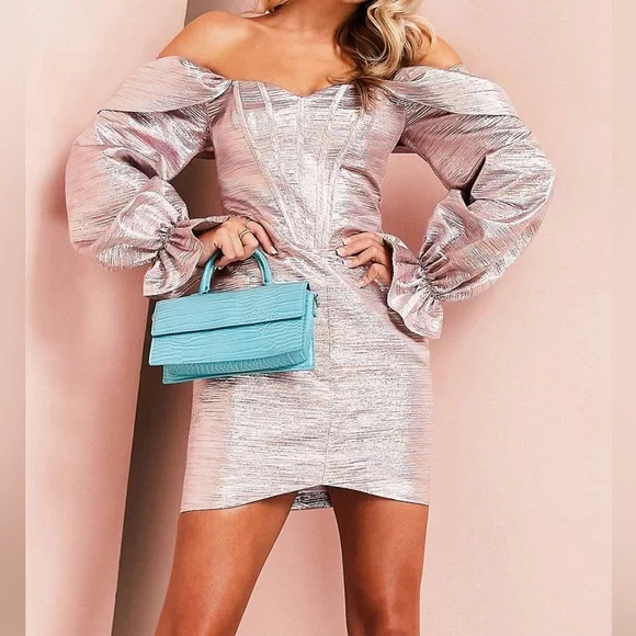 ASOS | Dresses | Asos Glitter Dress | Poshmark